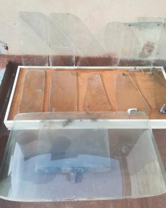 vetri ecristalli per ape 50, 600, e 703.