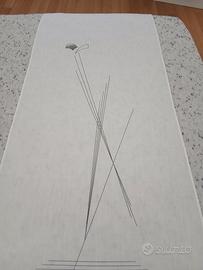 
4 tende a pannello in cotone/polyestere cm 284x63