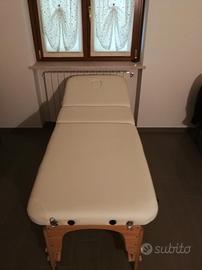 Lettino per massaggio portatile in legno

