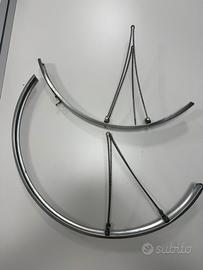 Parafanghi alluminio ruote da 28