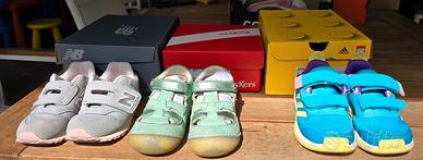 Scarpe Adidas/Kickers/New Balance bambina num.23