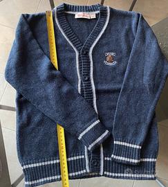 Cardigan Brums in cotone e cashmere NUOVO