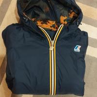 kway uomo blu Tg L