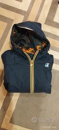 kway uomo blu Tg L