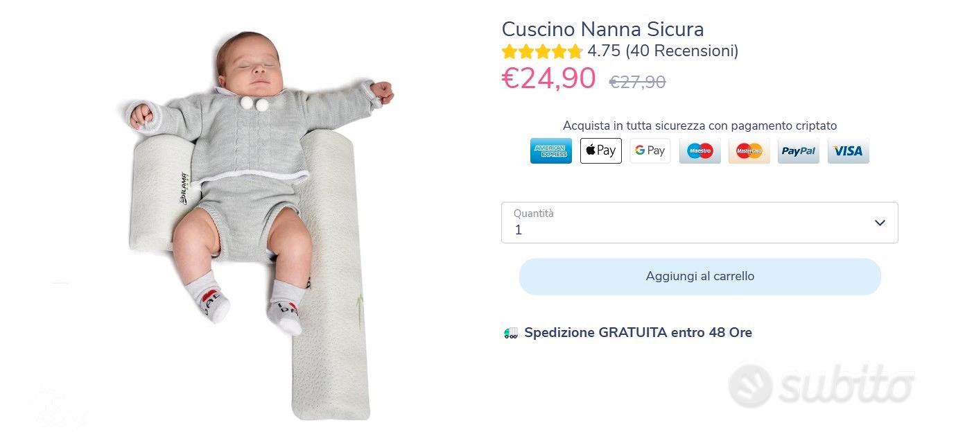 Cuscino Nanna Sicura DiLama Baby - Tutto per i bambini In vendita