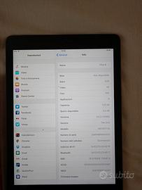 iPad Air (1ª gen) 11,8 GB + cavo e cover inclusa