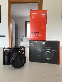 Sony a7iii + sony/zeiss 24/70 f4 + cage smallrig