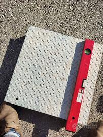 Tombino botola chiusino zincato