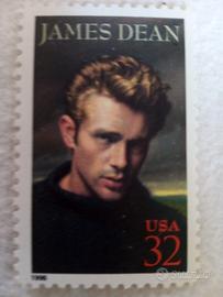 Francobolli james dean marilyn monroe