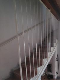 ringhiera scale con corrimano 