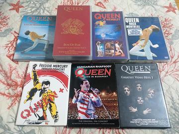 Queen e Freddie Mercury DVD VHS rarità
