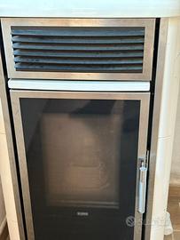 Termostufa idra pellet kw.25 ventilata