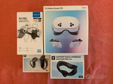 Meta Quest 3S 128GB + Accessori – Come Nuovo
