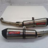 Kawasaki z1000 07 08 scarico terminale marmitta GP