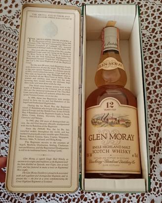 Whiskey Glen Moray 12 anni 1980 Scozia highland