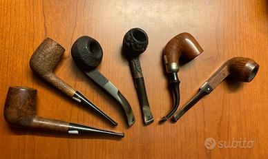 Sei pipe fumate: Savinelli Partner Suprema e altre