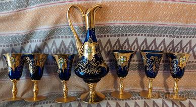 Caraffe/Brocche Vetro di Murano linea "Tre Fuochi"