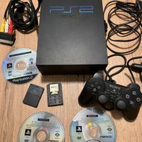 Sony PlayStation 2 PS2 fat console con 3 giochi