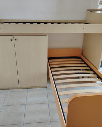letto a ponte cameretta