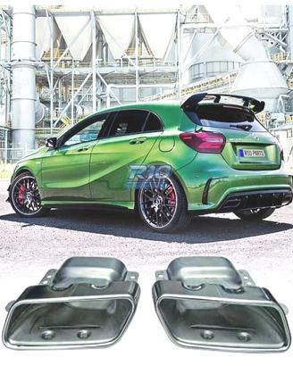 TERMINALI SCARICO MERCEDES AMG W176 13-18 CLA W117