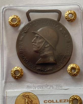 Medaglia 1 Guerra Mondiale Bronzo Nemico FDC