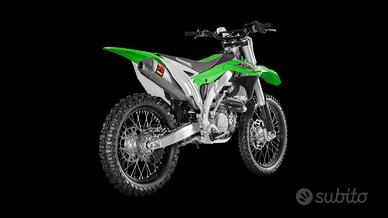 Akrapovic scarico titanio kawasaki kx 450 f 16/18