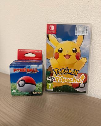 Pokémon Let’s Go Pikachu! + Poké Ball Plus