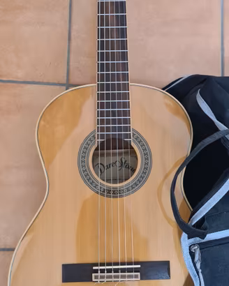 Chitarra legno con accessori