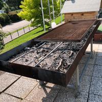 Griglia outdor legna e carbone