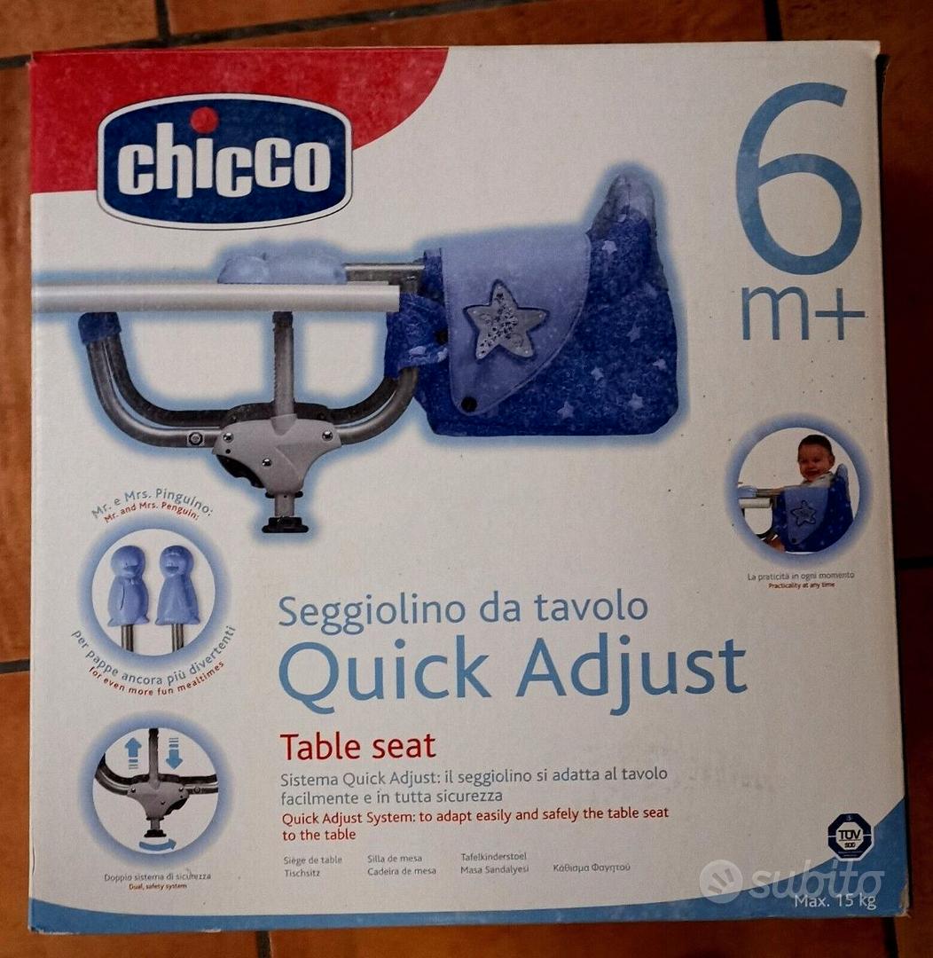 Seggiolino Da Tavolo Chicco Quick Adjust