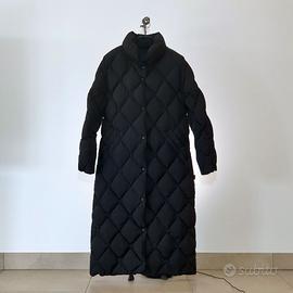 Piumino Moncler lungo nero donna taglia 44