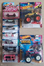 Hot Wheels Barbie - set 9 modelli