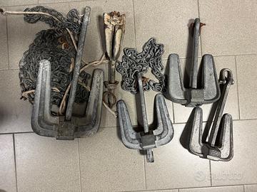 Ancore varie e catene