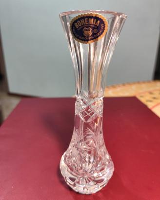 Vaso di cristallo Bohemia
