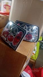 coppia fari posteriori tuning stile lexus cromati