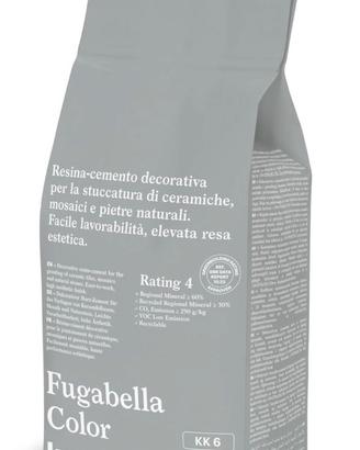 4 pacchi Kerakoll Fugabella grigio chiaro K6