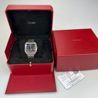 Cartier Santos  mod Grande Scatola e Garanzia