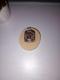 anello argento 925-oro rosa 9kt