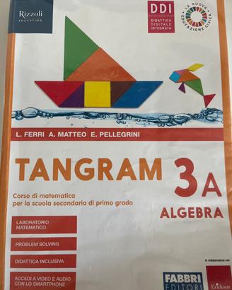 Libri scuola anno 3 media TANGRAM matematica