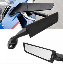 Specchietti moto aerodinamici per moto carenate.