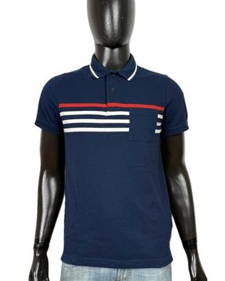 Polo Tommy Hilfiger Uomo Cotone Blu Taglia S Slim