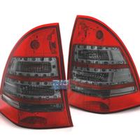 FANALI MERCEDES CLASSE C W203 00-07 LED ROSSO BIAN