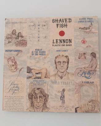 33 giri Lennon plastic Ono band tenuto in vetrina