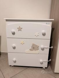 Cassettiera per camerette