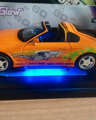 Fast and furious 1/18 Toyota Supra Streetglow  