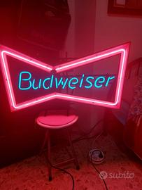 INSEGNA BUDWEISER ORIGINALE ANNI 80 