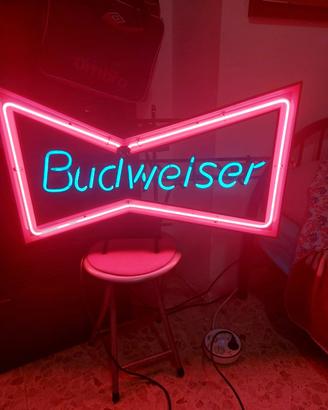 INSEGNA BUDWEISER ORIGINALE ANNI 80 