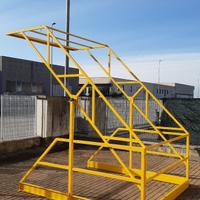 Cancello a Bascula per soppalco