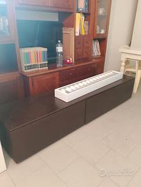 Parete attrezzata Borgo Semeraro,  ciliegio
