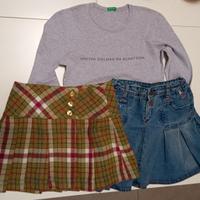 Lotto di abbigliamento per bambina di 8 anni